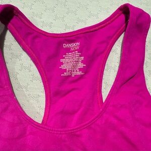 Danskin Now Fuchsia Racerback Tank